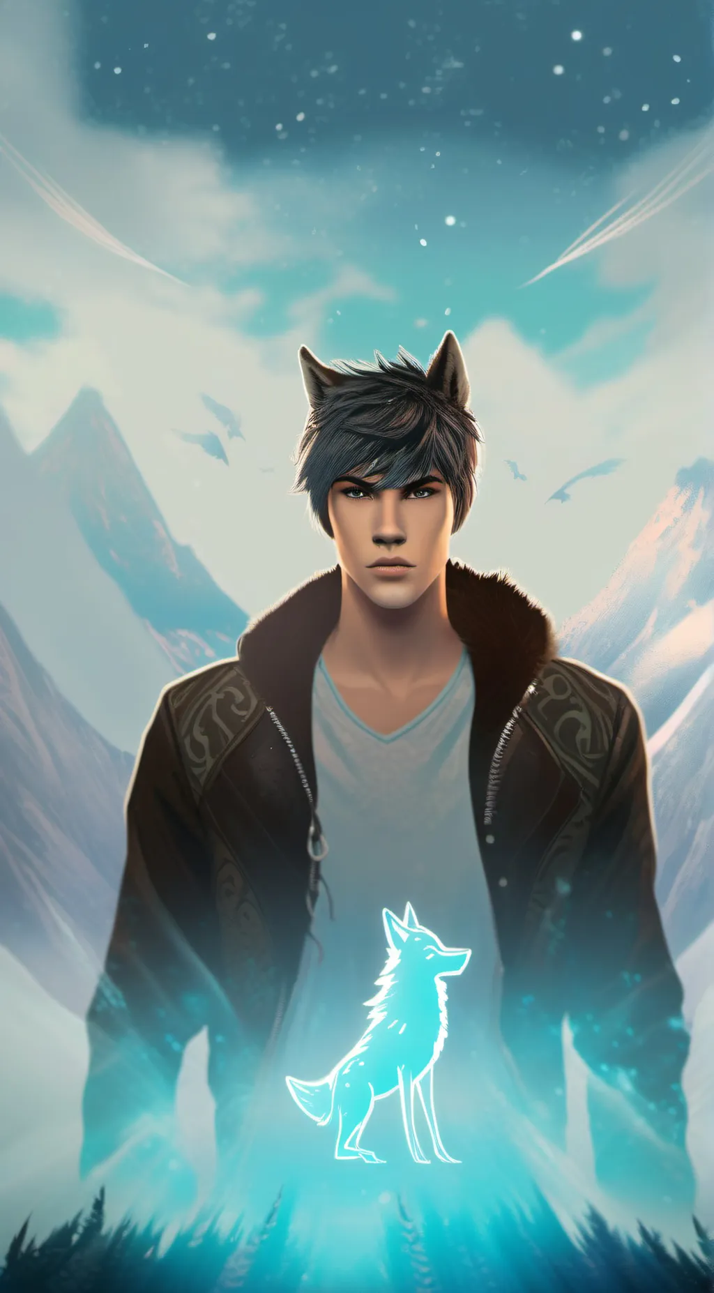 ai character: Icicle  background