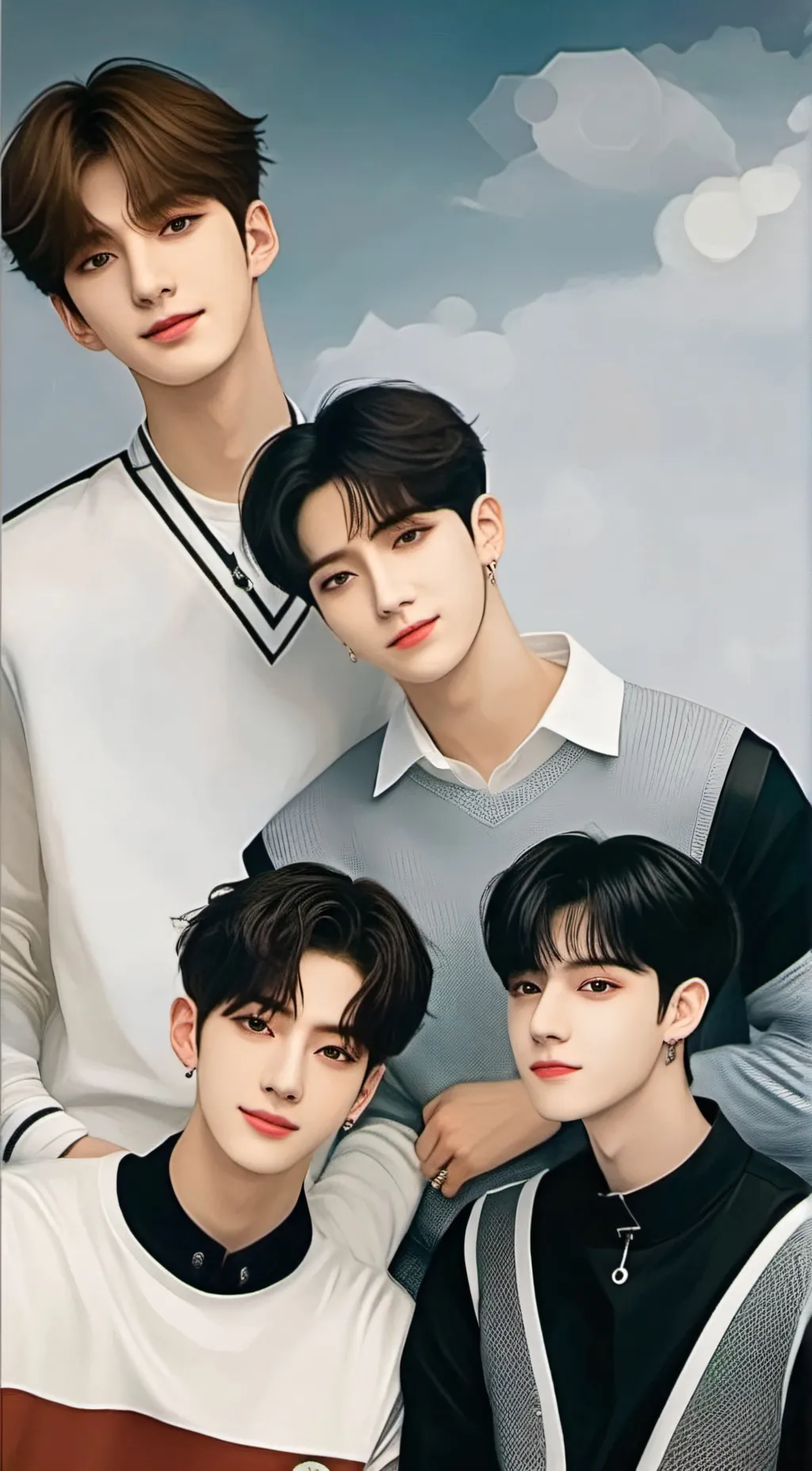 ai character: stray kids background