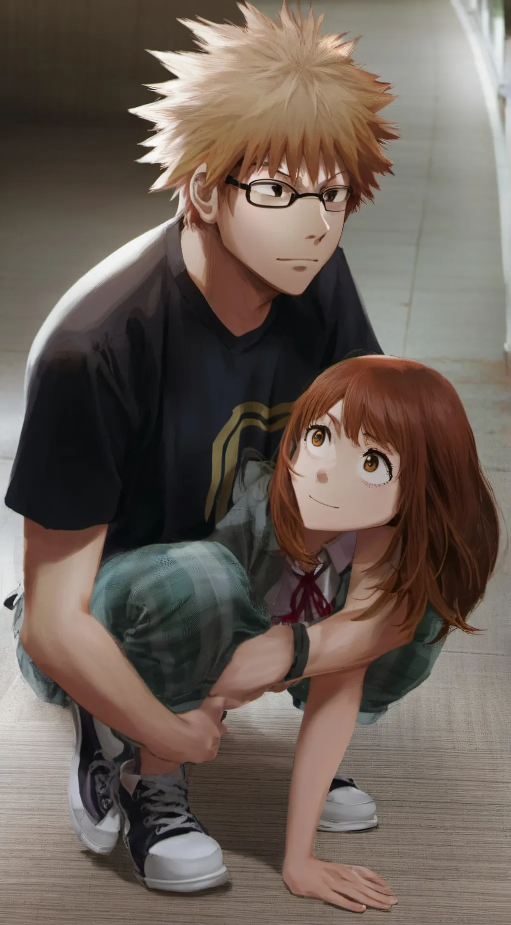 ai character: Bakugou (popluar) background