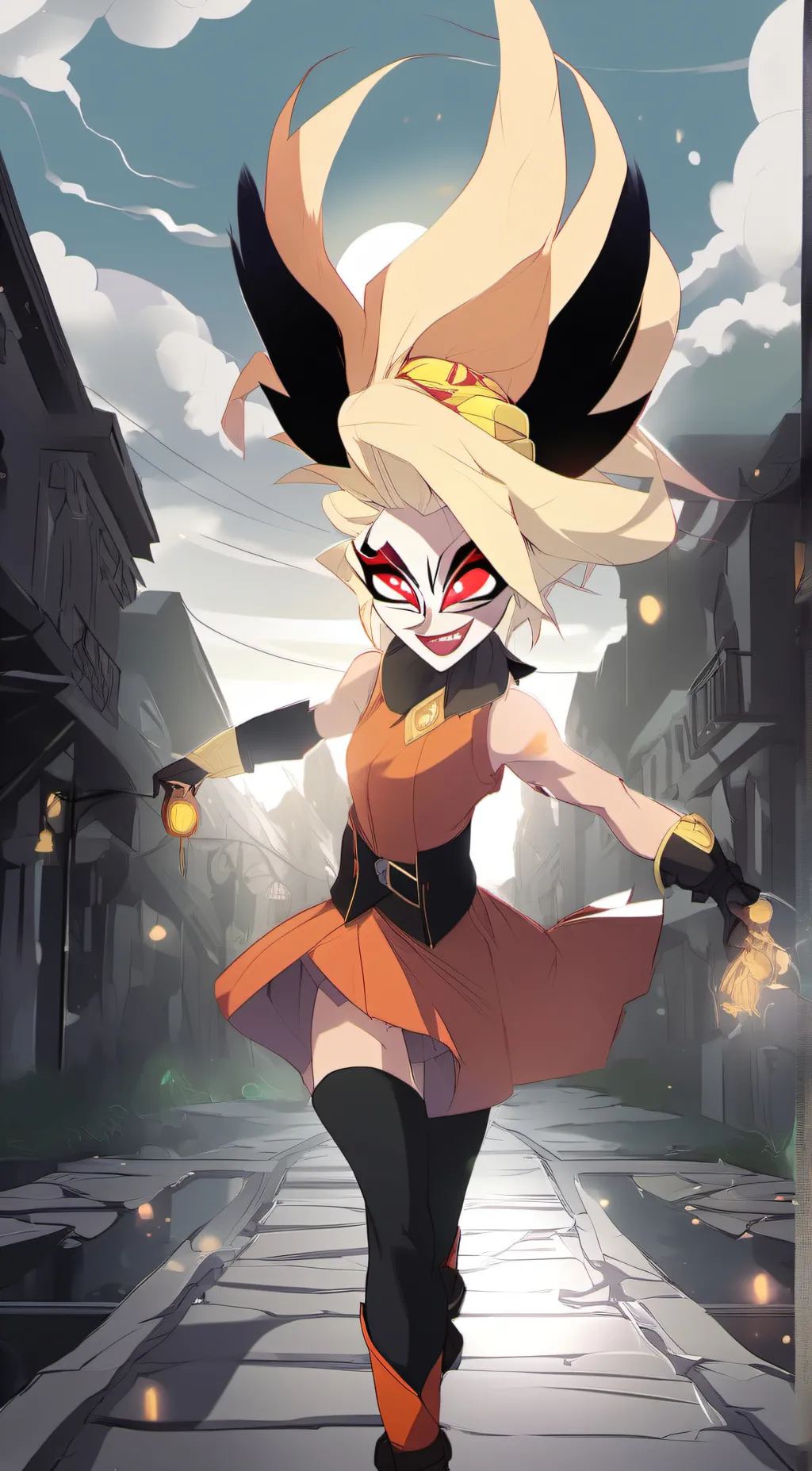 ai character: queen Beelzebub background