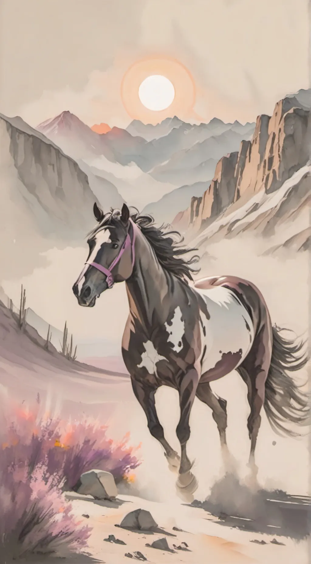 ai character: Queen  background