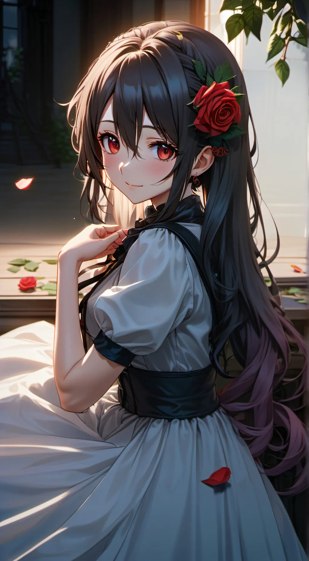 ai character: Addie  background