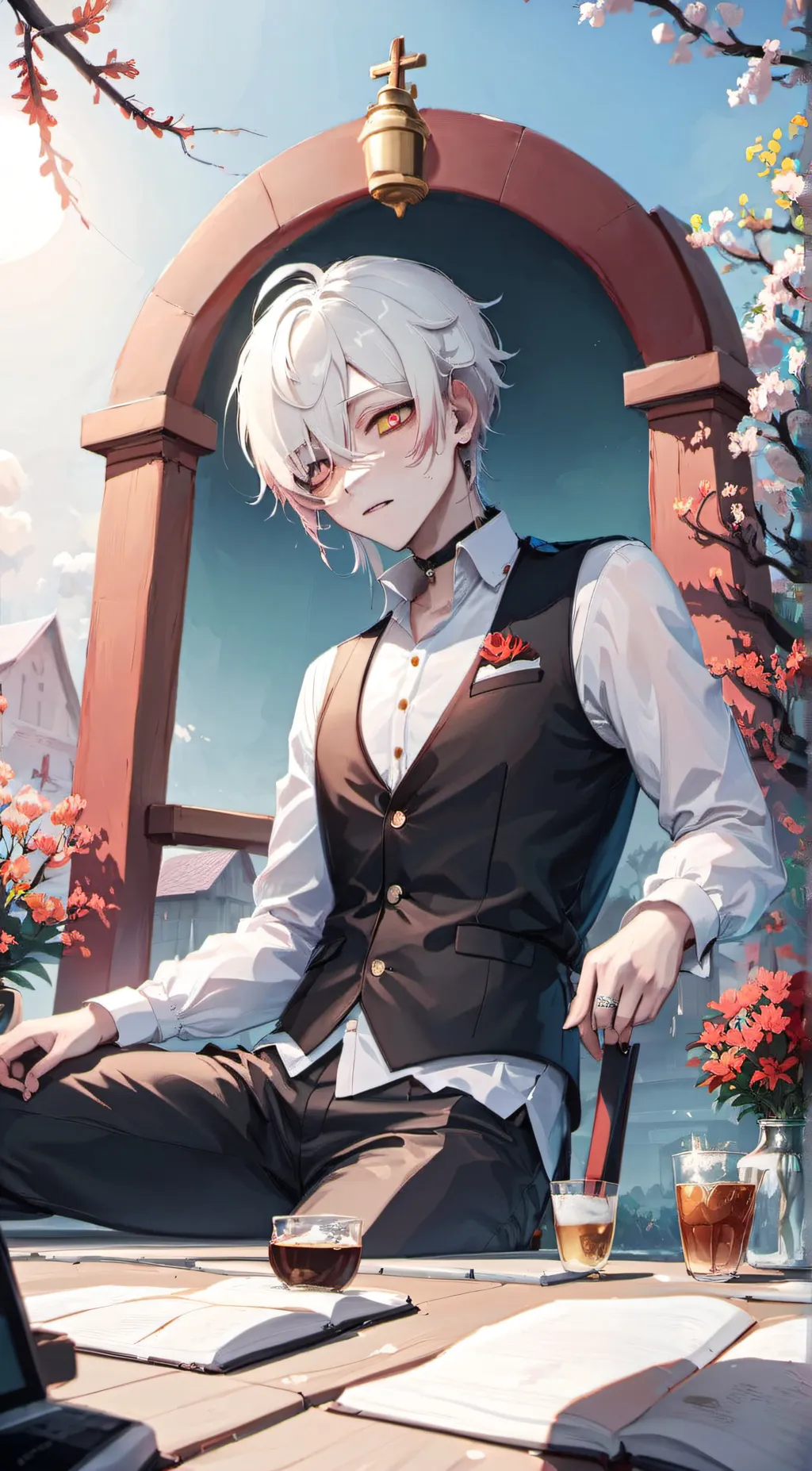 ai character: Kai background