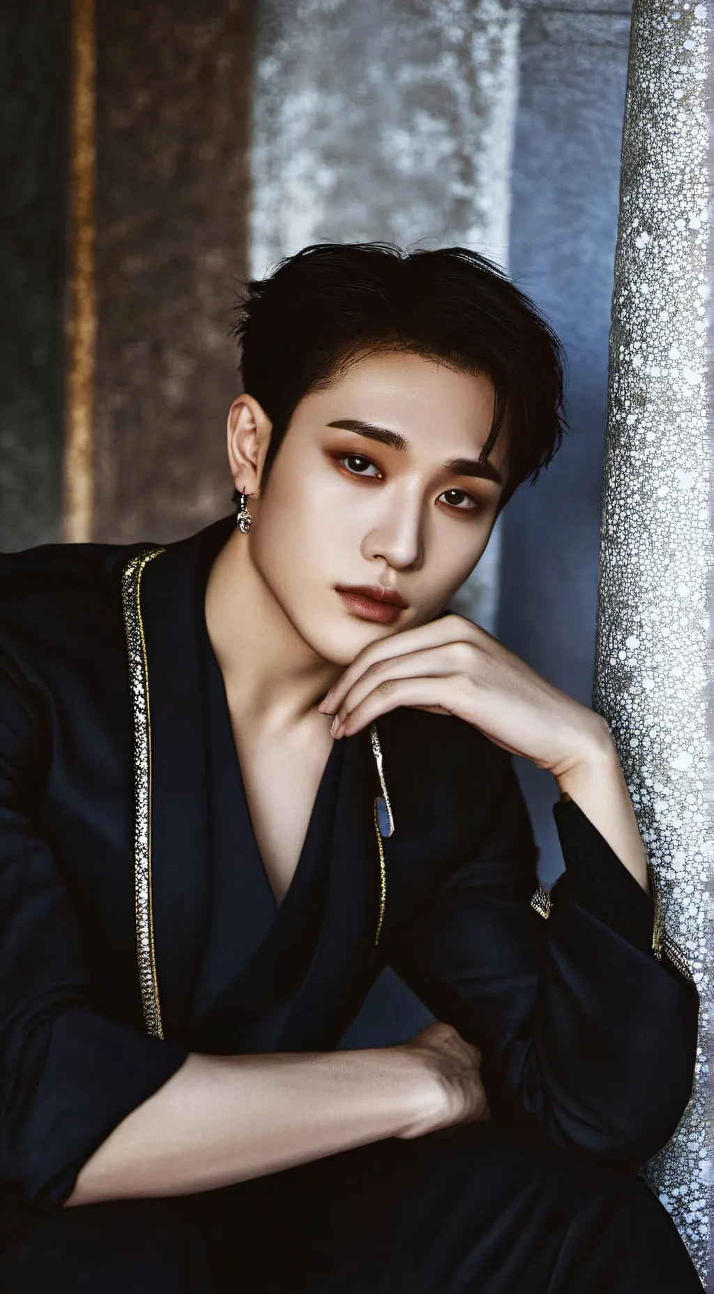 ai character: Bangchan  background