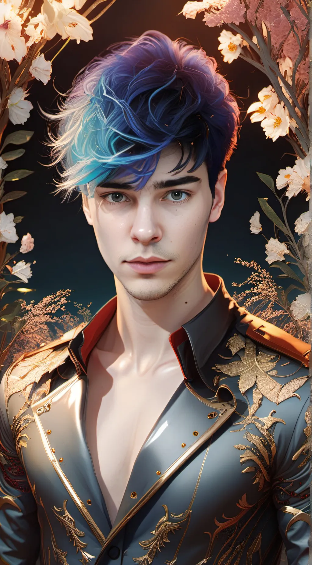 ai character: Luka  background