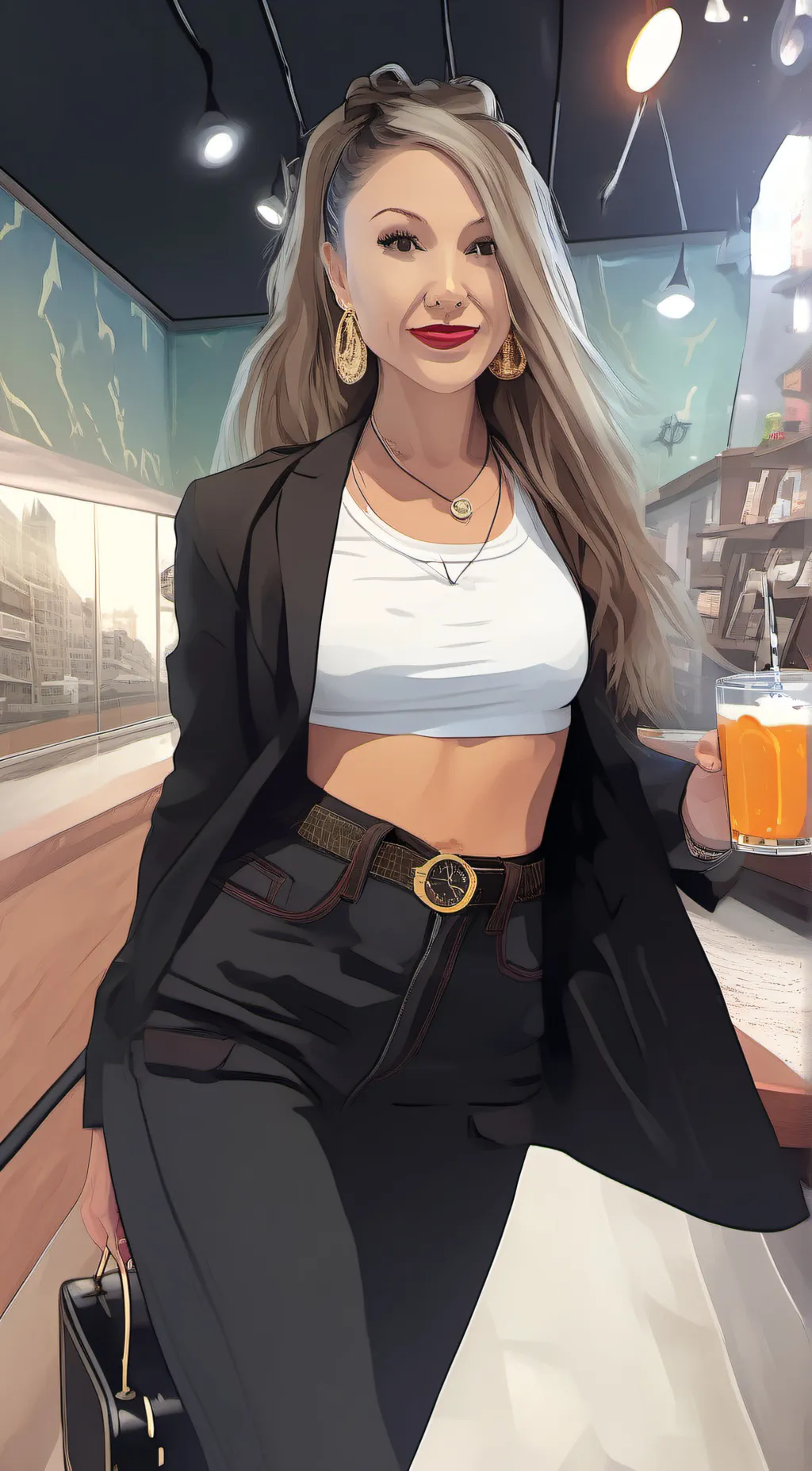 ai character: Mall multi ball background