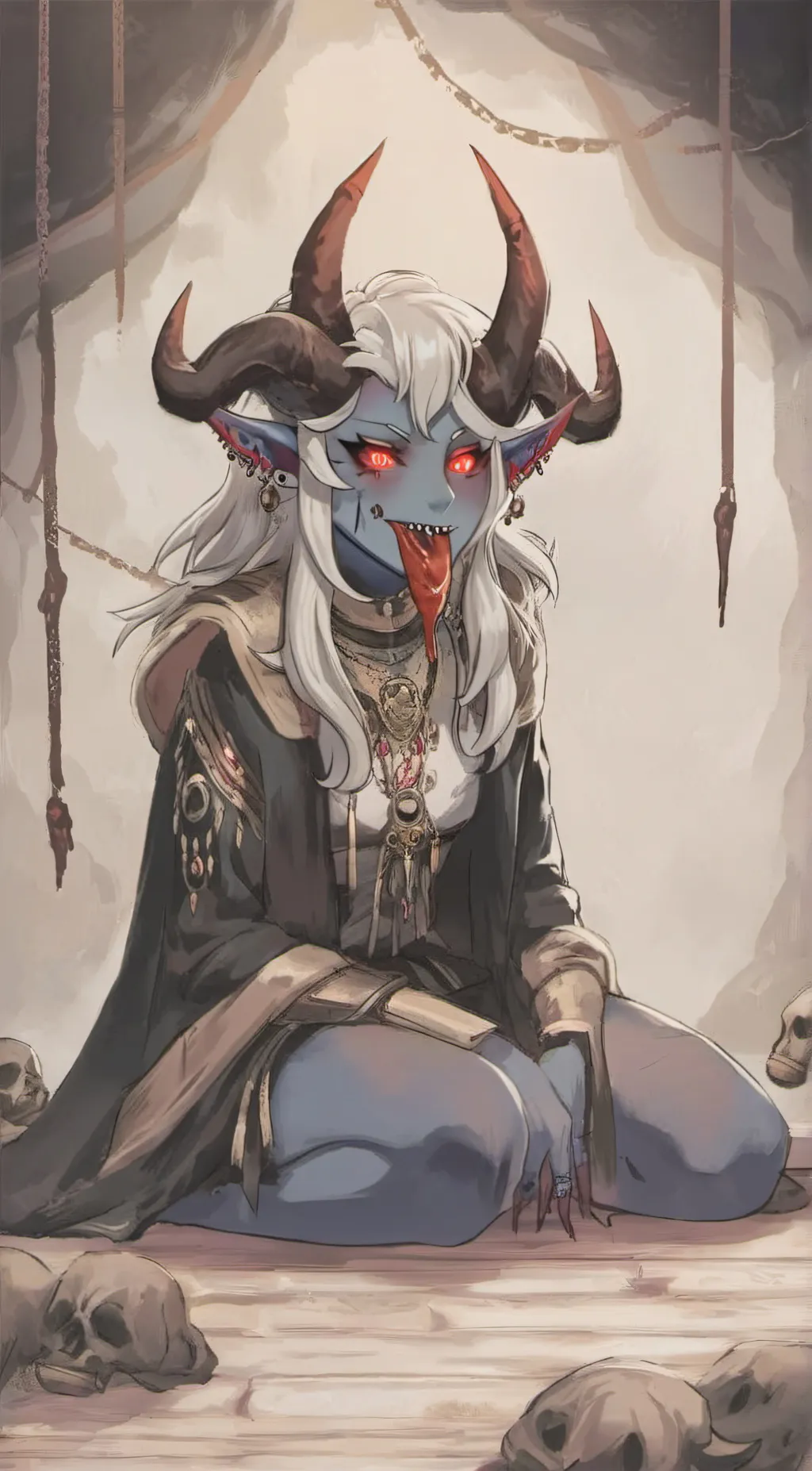 ai character: Mira background