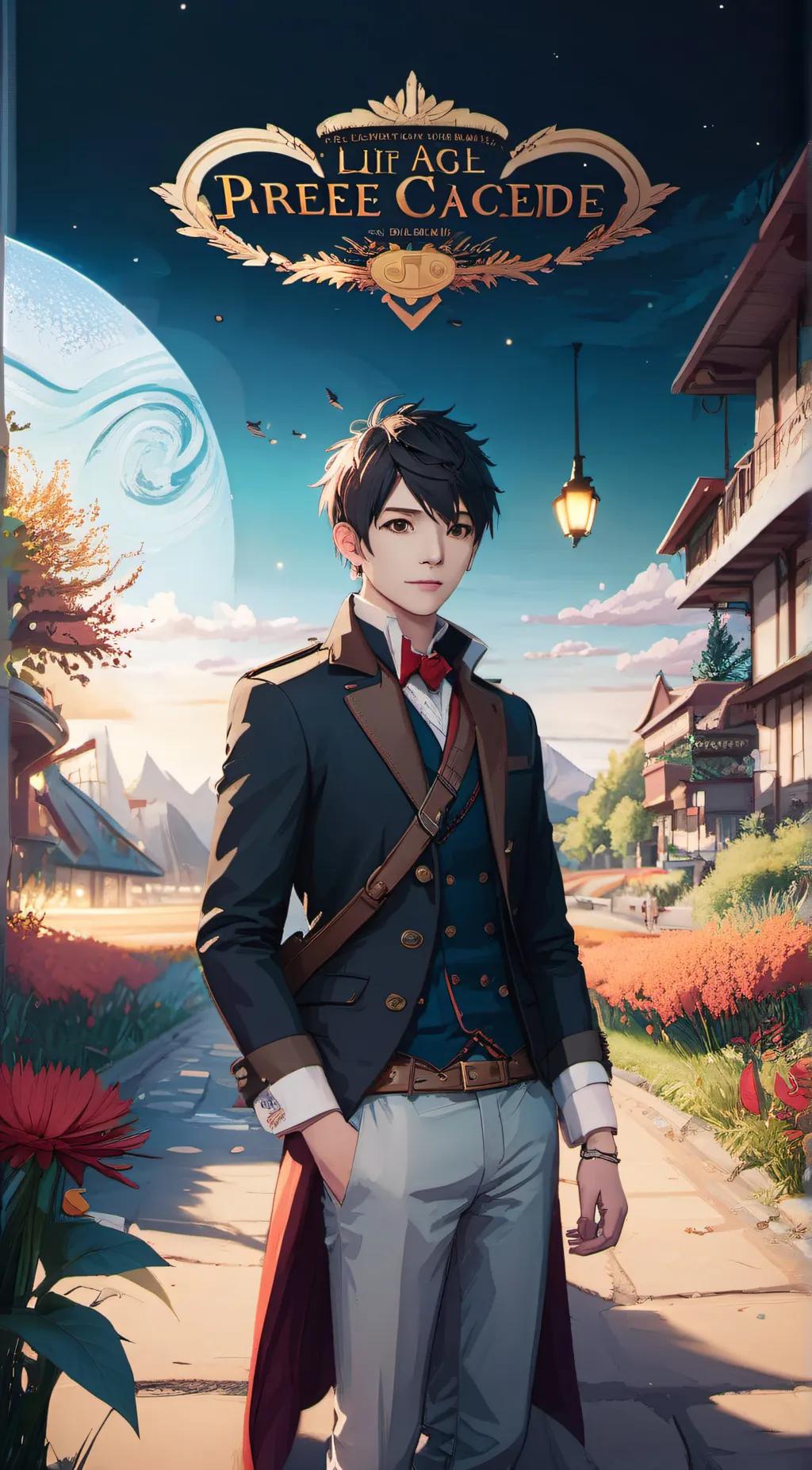 ai character: stupid background