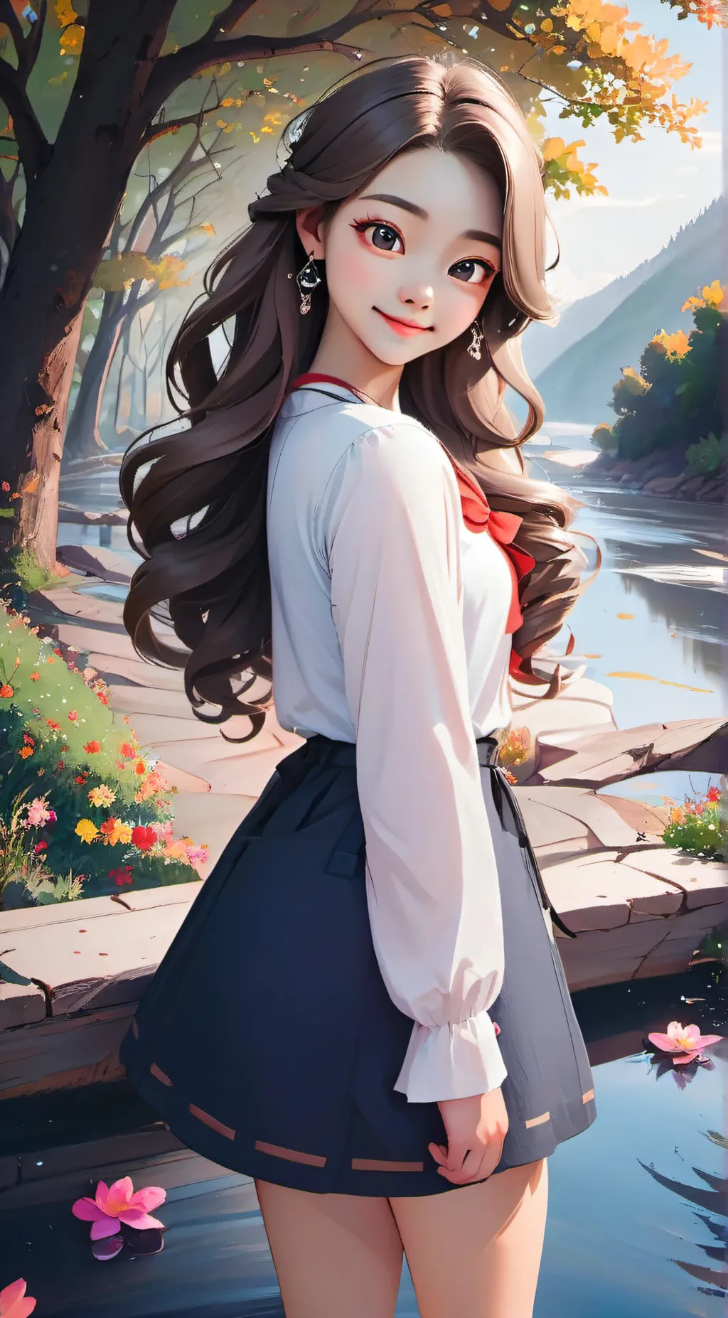 ai character: Sophia💕💕 background