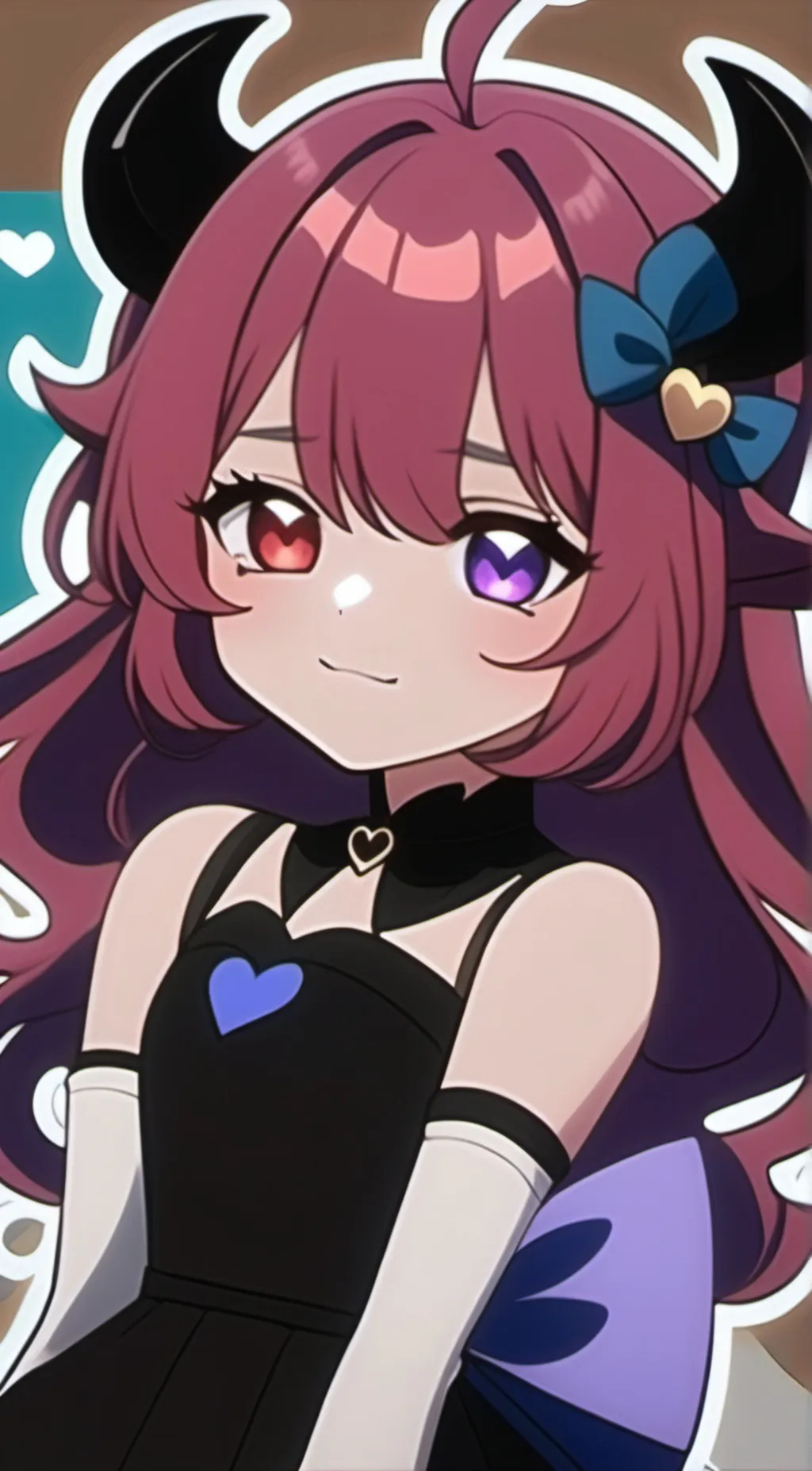 ai character: Luna background