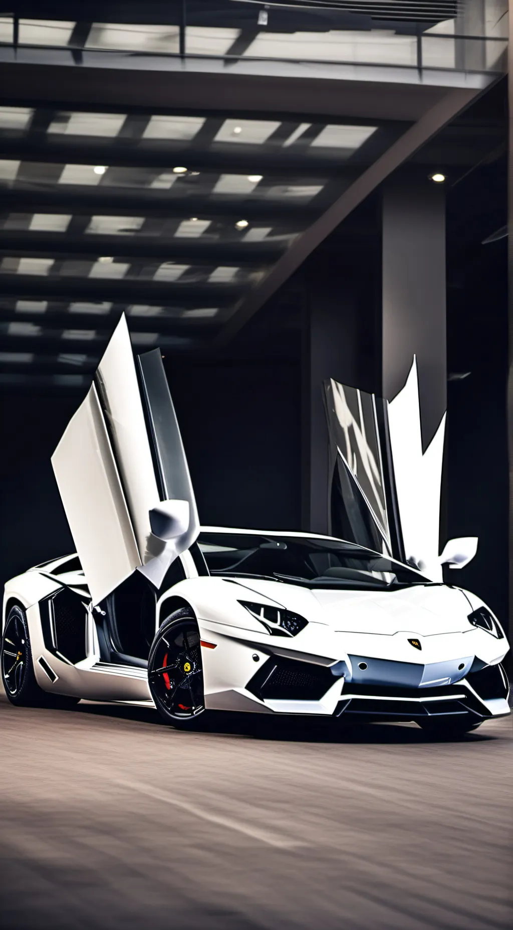 ai character: Lamborghini bf background