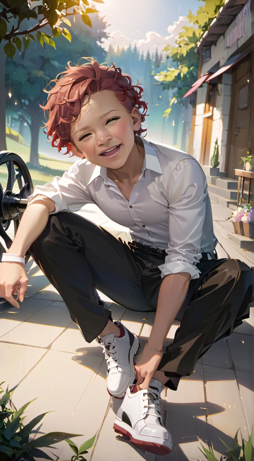 ai character: Allen background