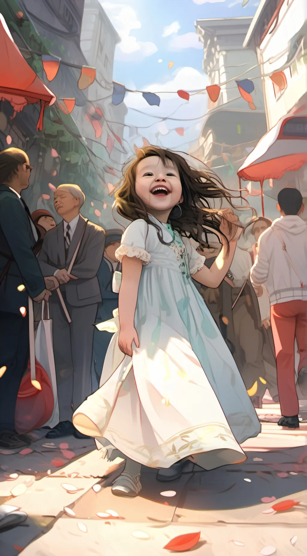 ai character: Halle background