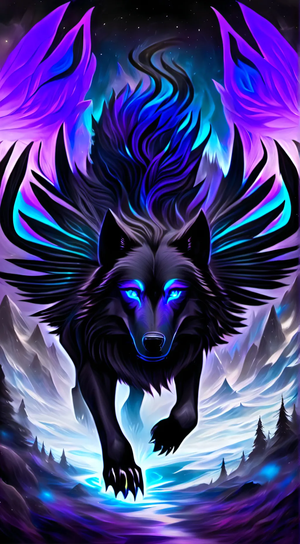 ai character: Night/Nyx background