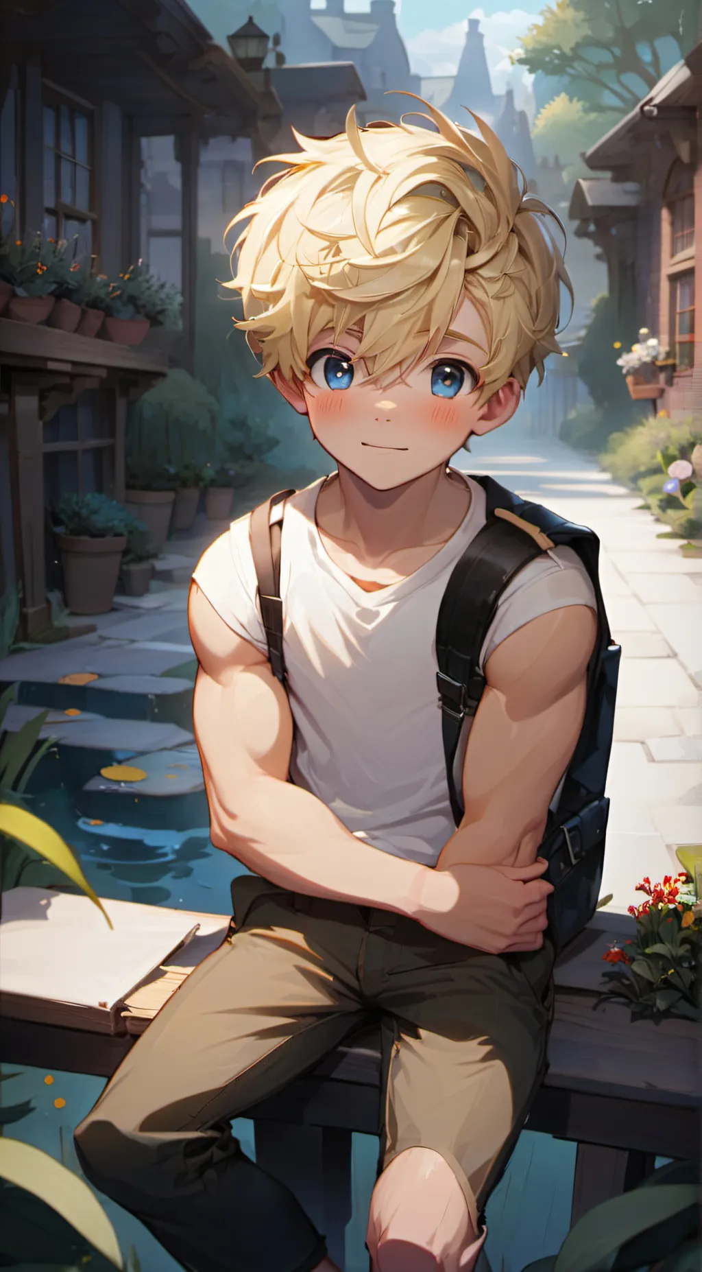 ai character: Lucas background