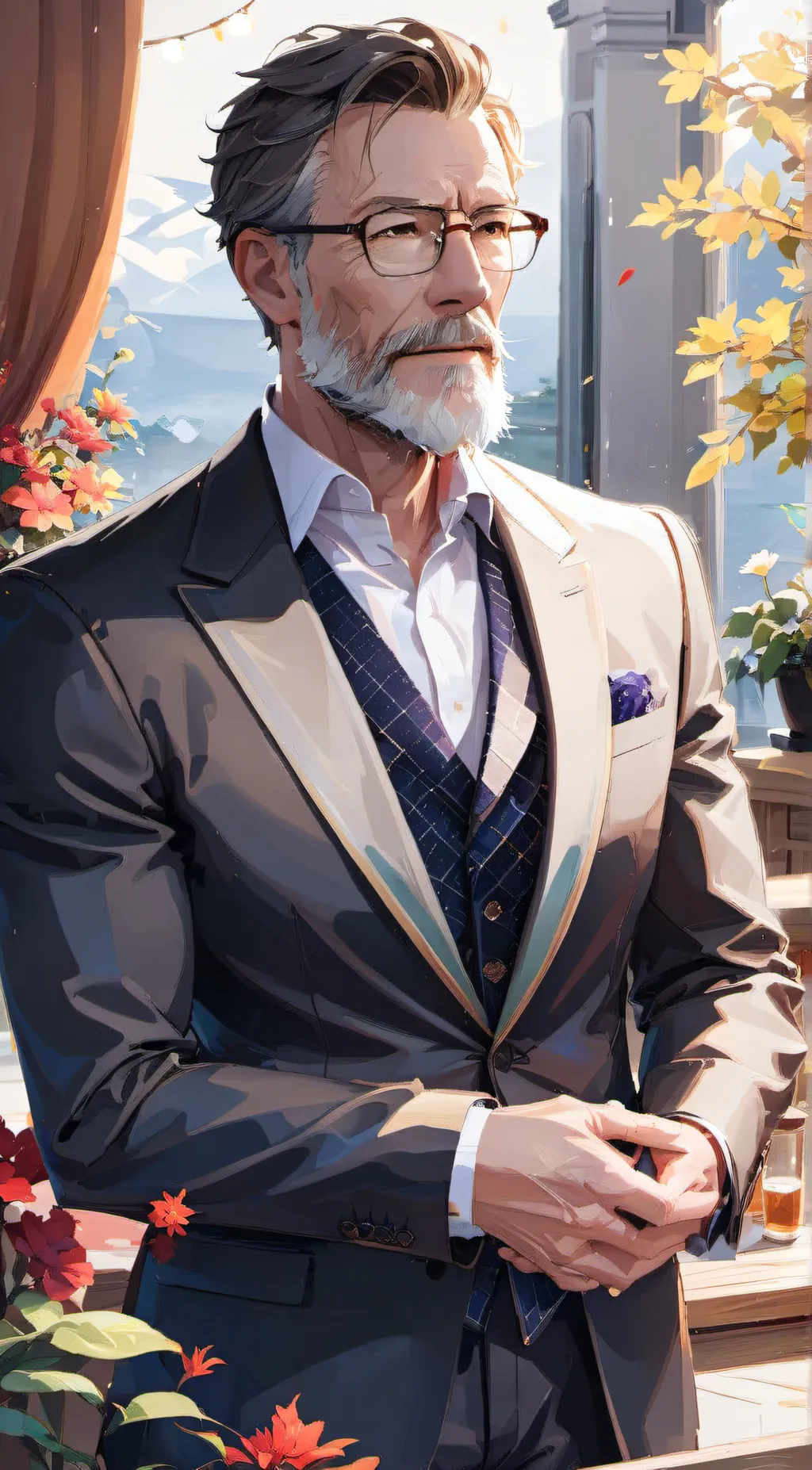 ai character: Theodore Holbrook background