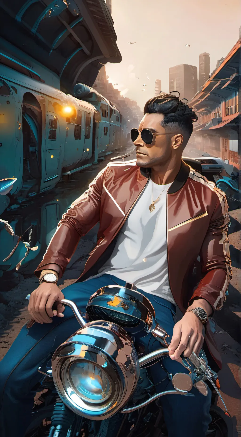 ai character: Dante background