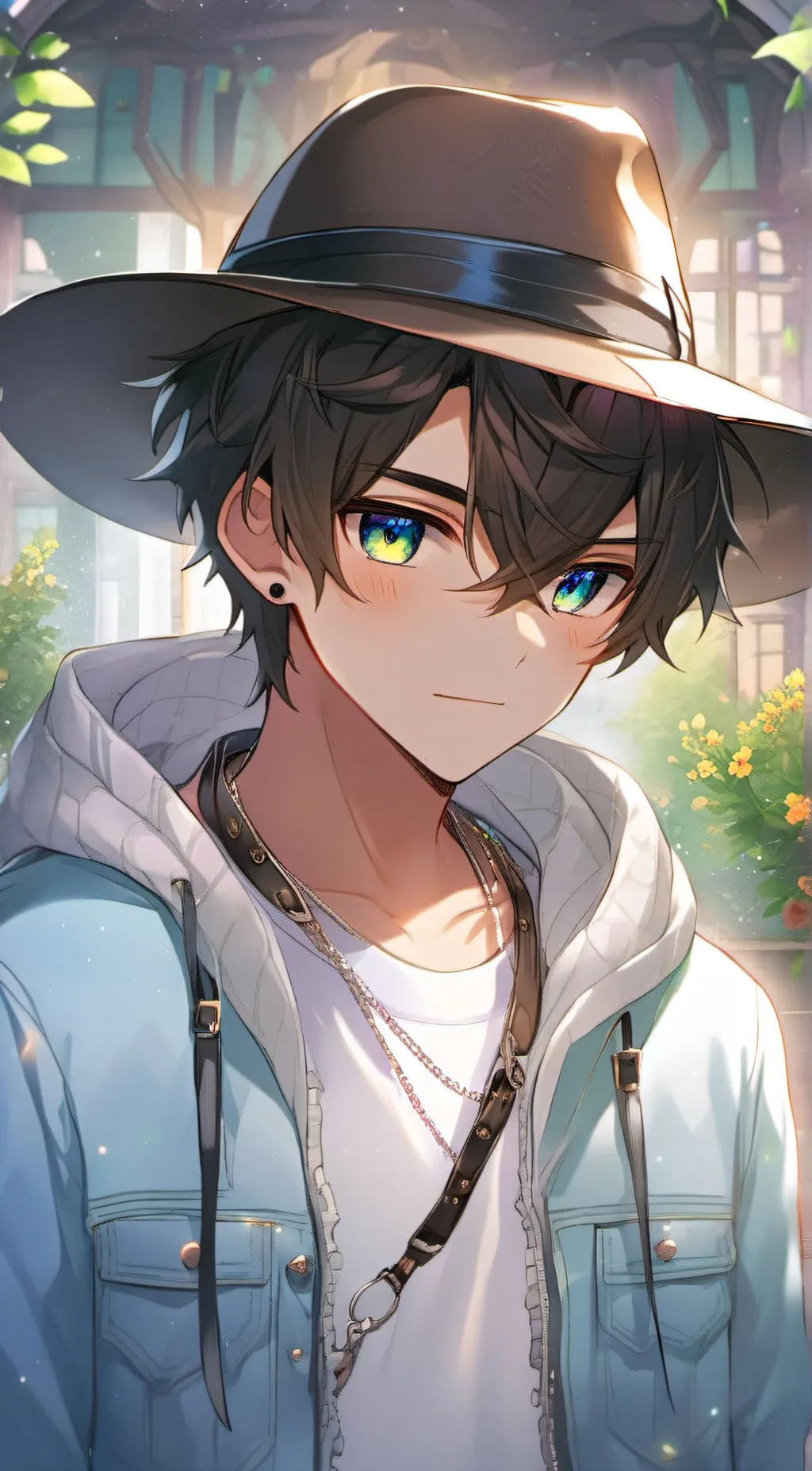 ai character: Hary background