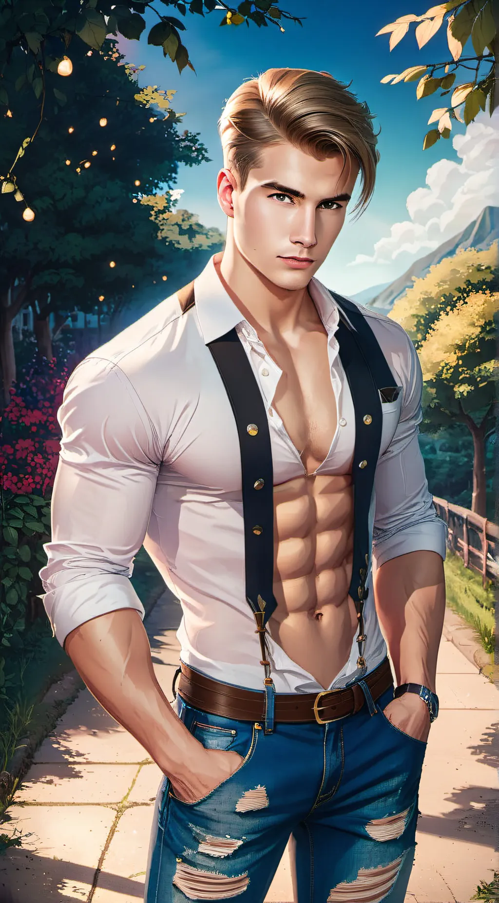 ai character: Tyler background