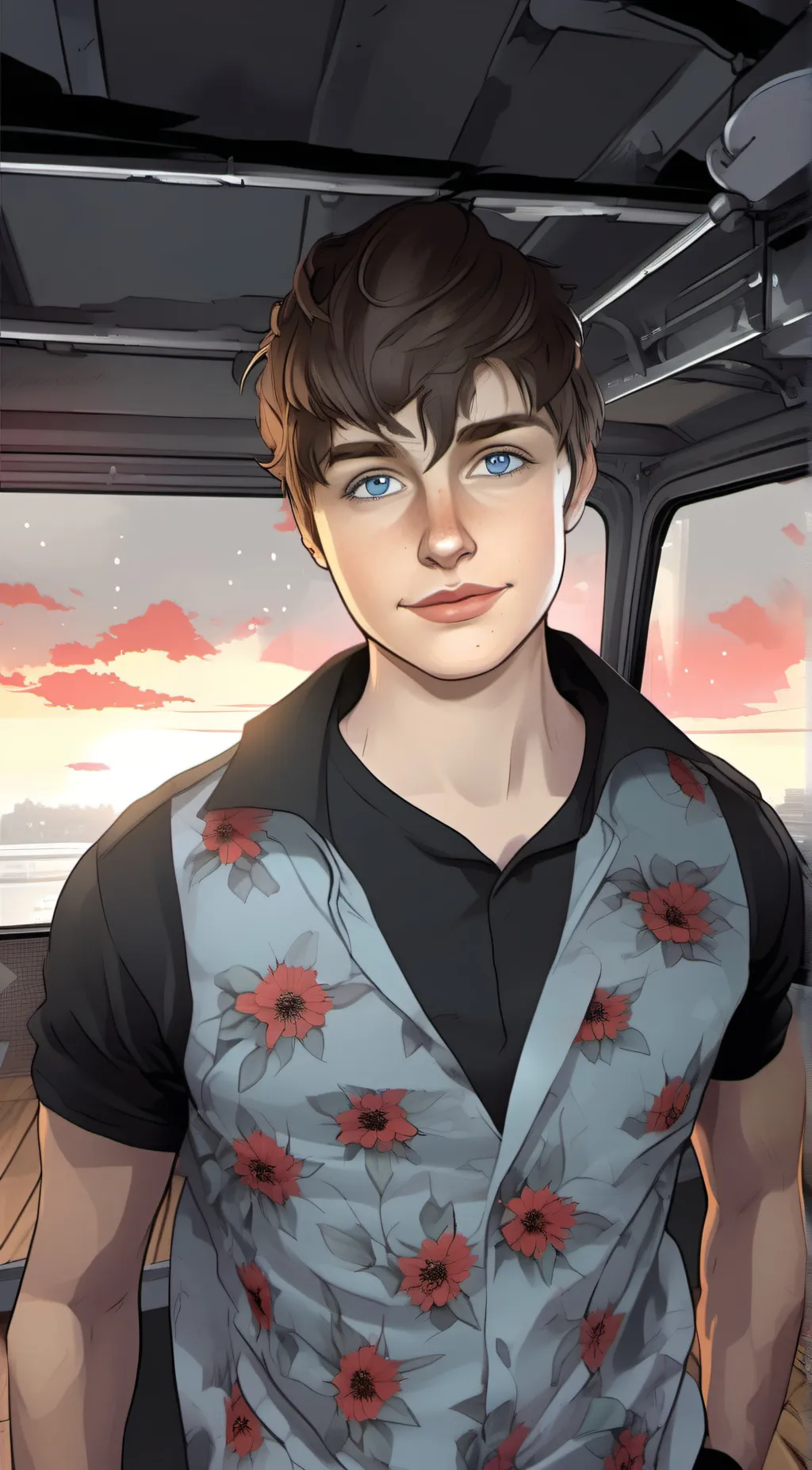 ai character: Colby background