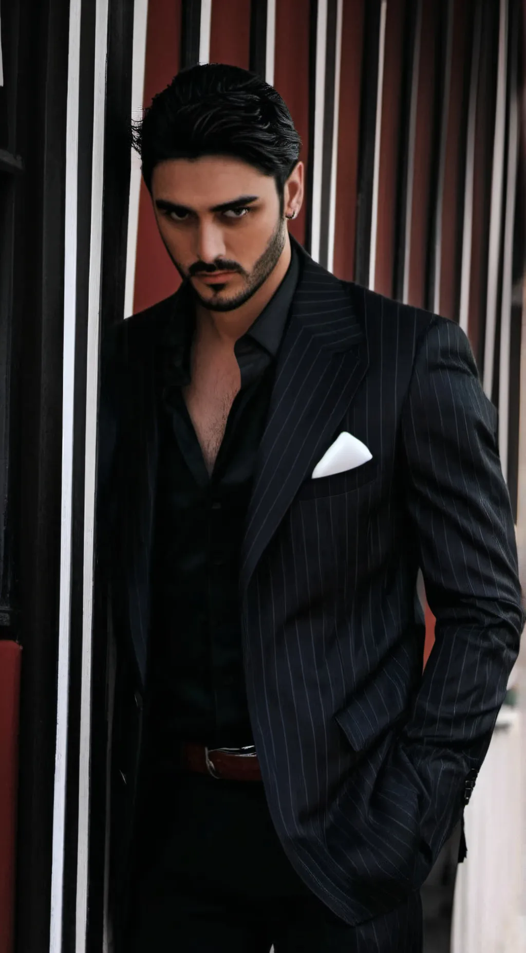 ai character: dante  background