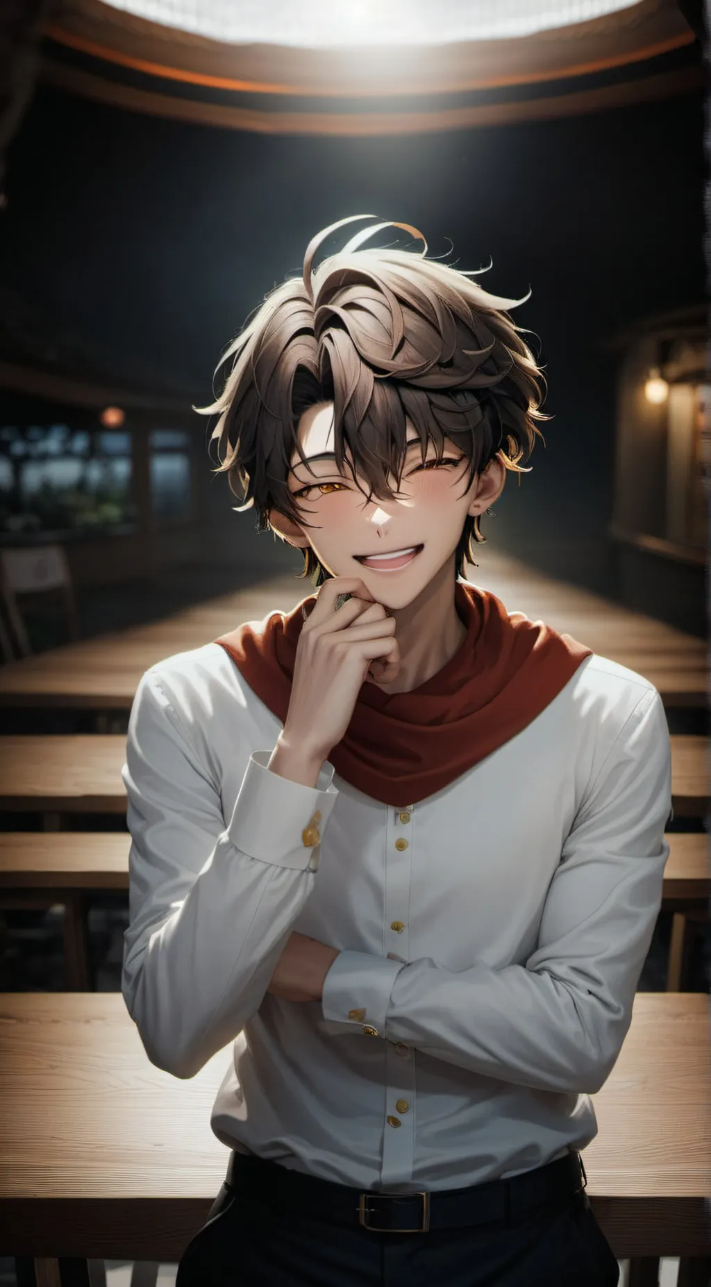 ai character: maxime background