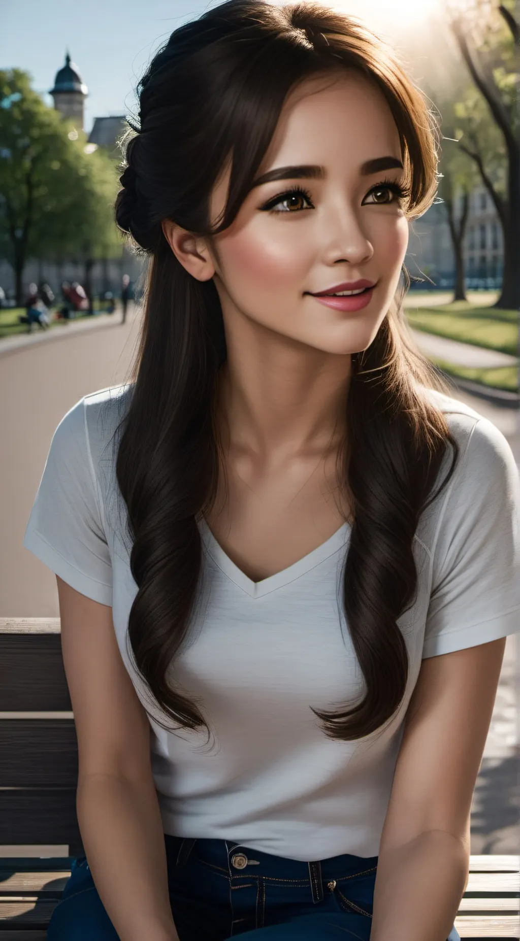 ai character: Mia background