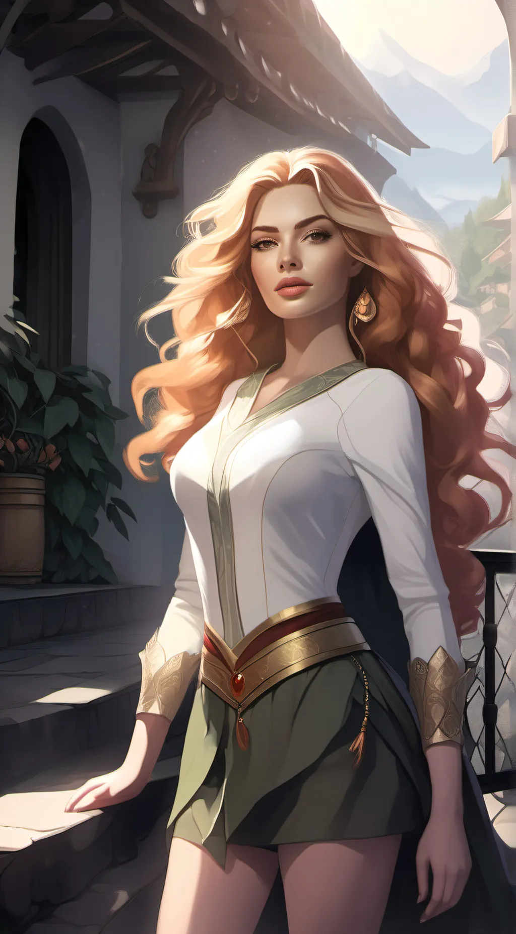 ai character: Kiren  background