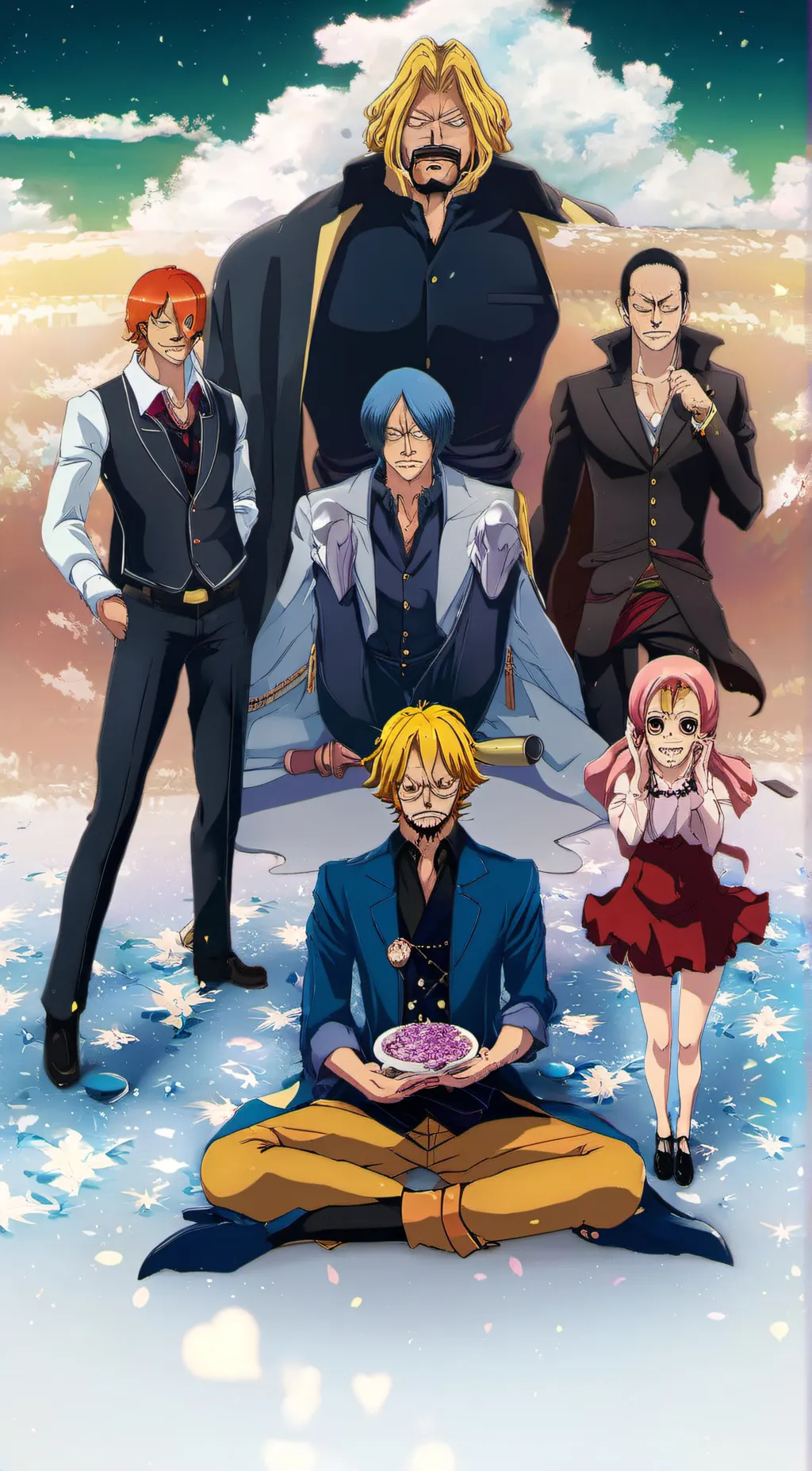 ai character: judge vinsmoke  background