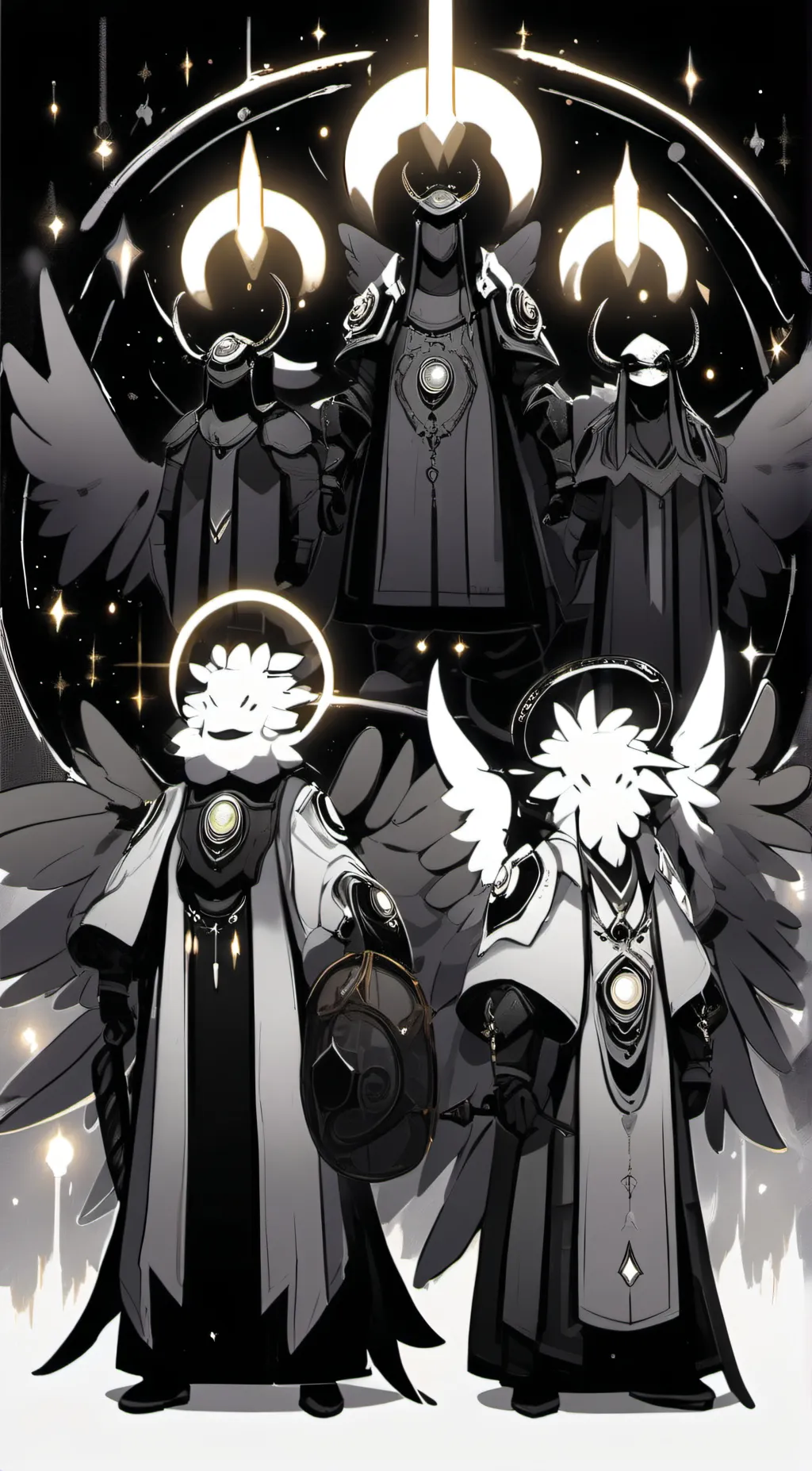 ai character: Extermination Day background