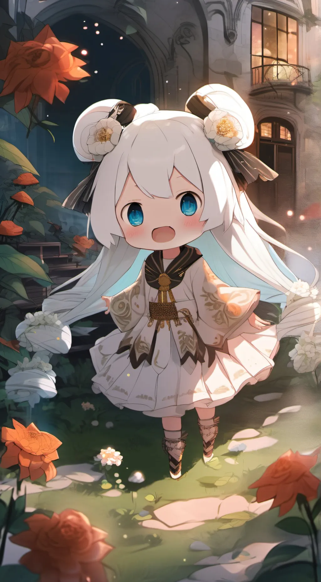 ai character: cinimoroll background