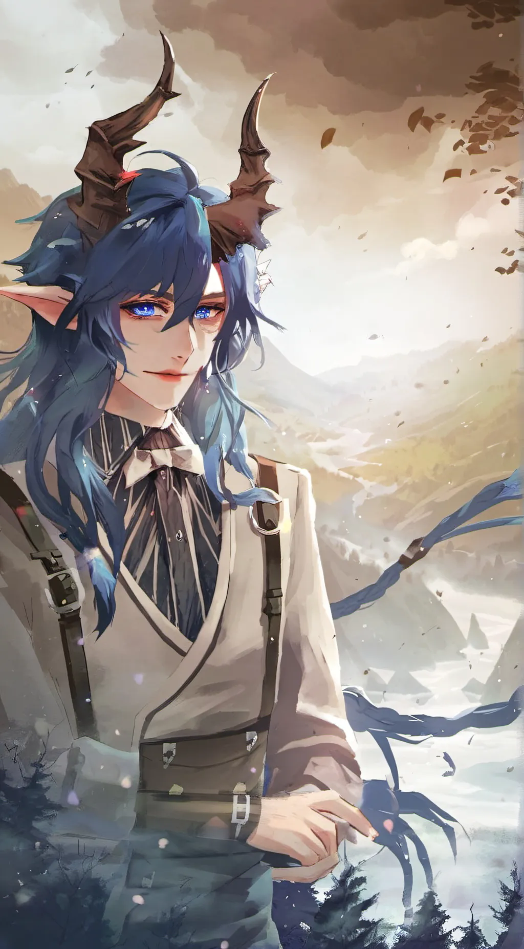 ai character: Korusu  background