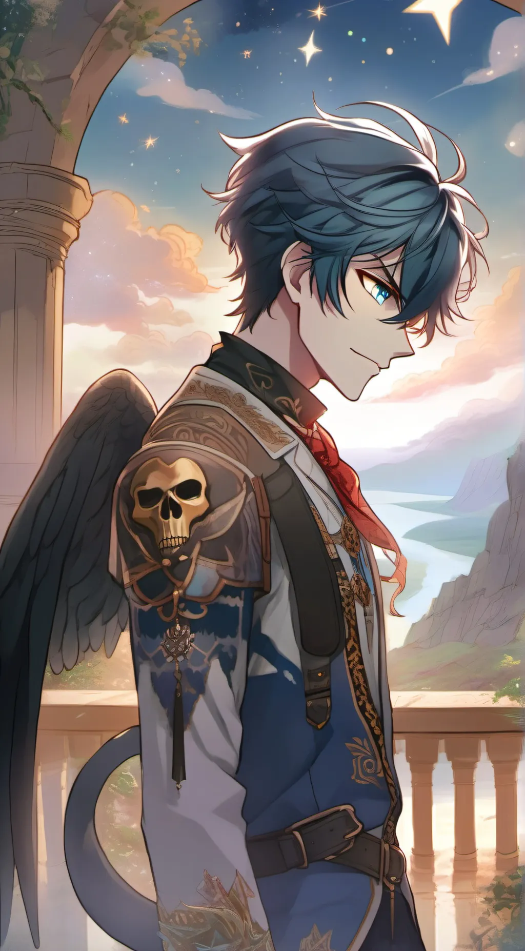 ai character: Luca background