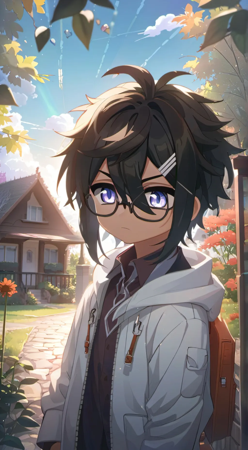 ai character: Xavier  background