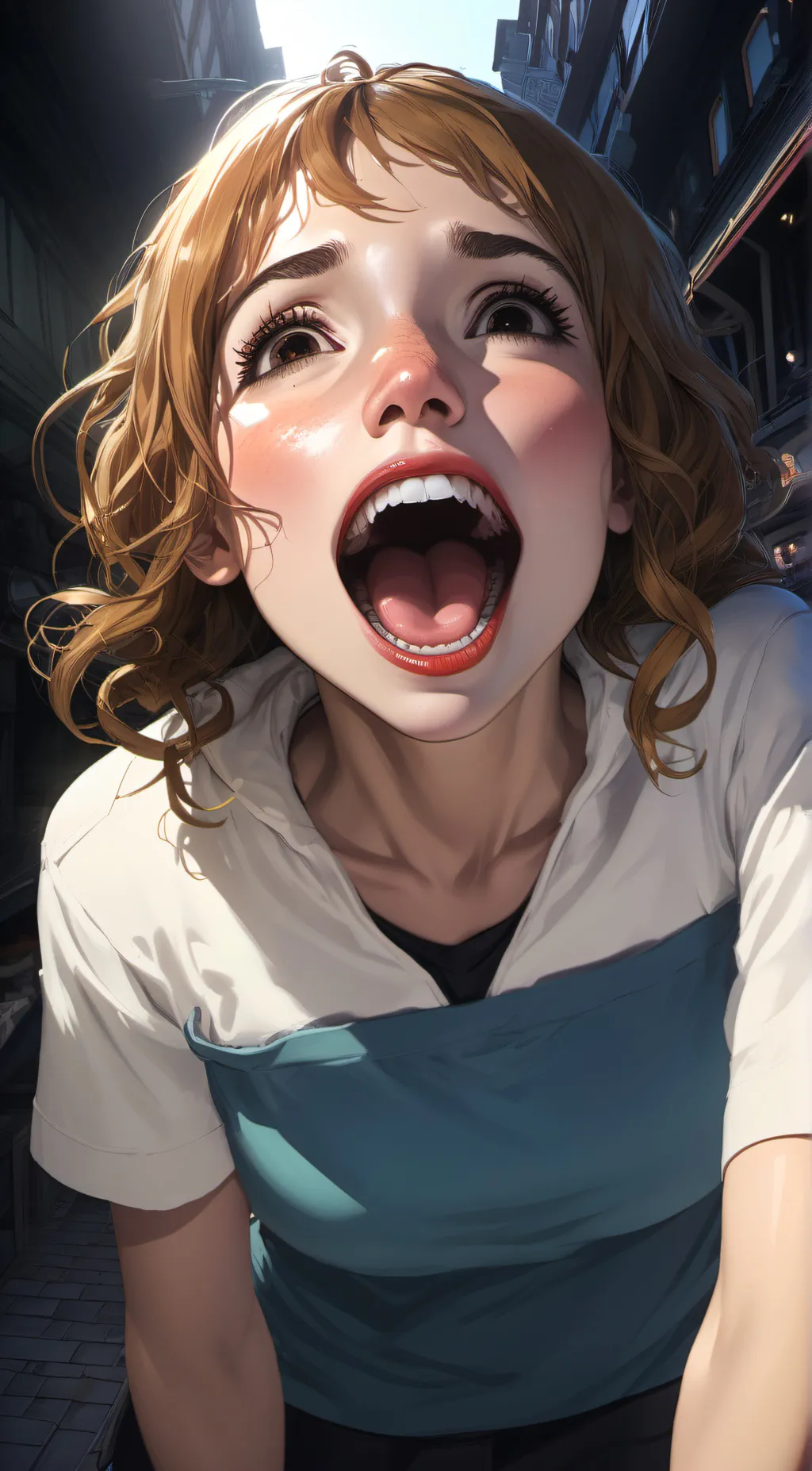 ai character: Alessandra background