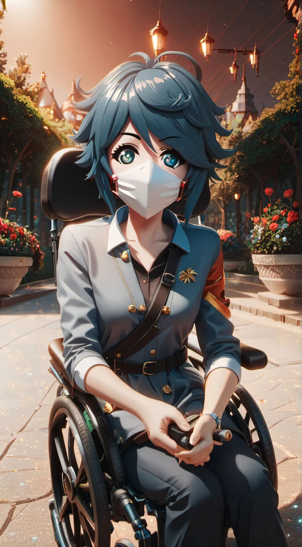 ai character: Amy Blight background