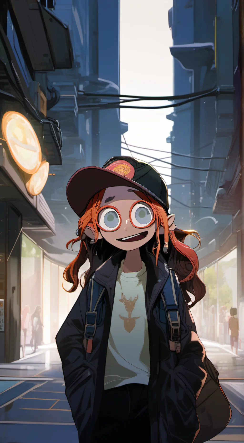 ai character: tadc  background