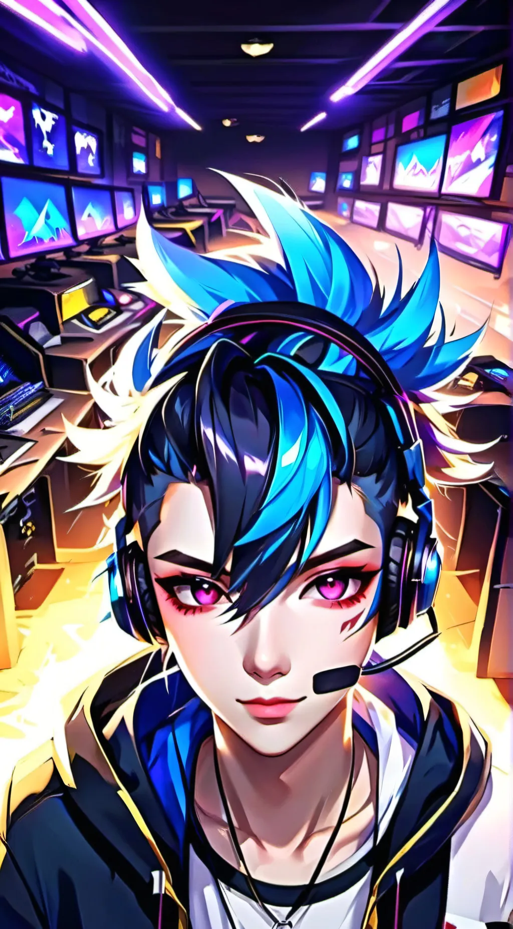 ai character: Amanda background