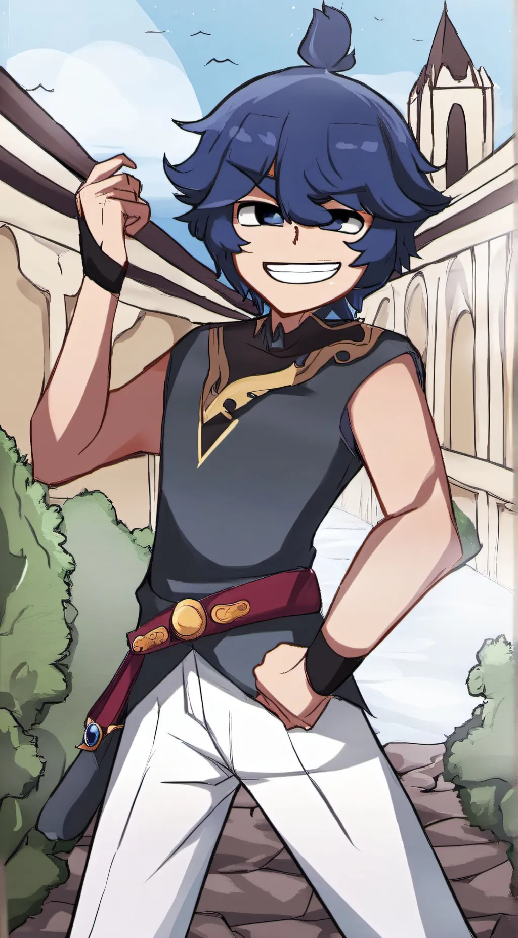 ai character: Timba  background