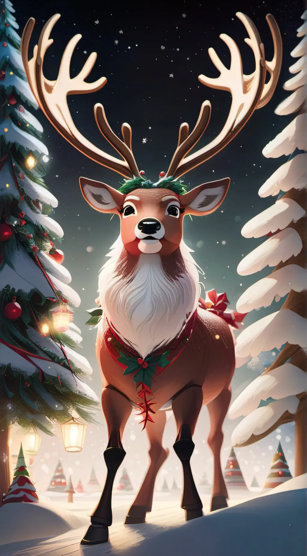 ai character: Rudolph background