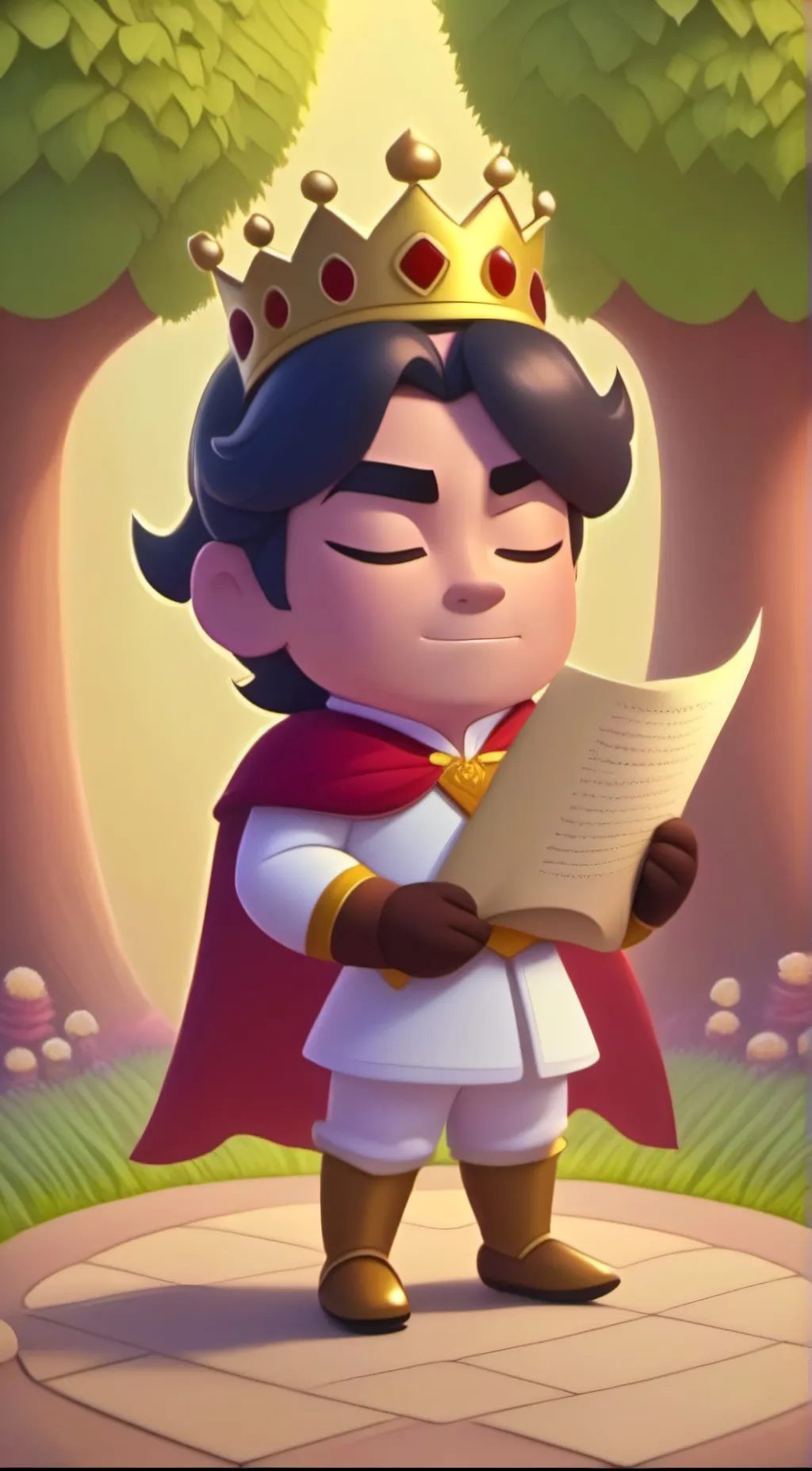 ai character: Little Prince background