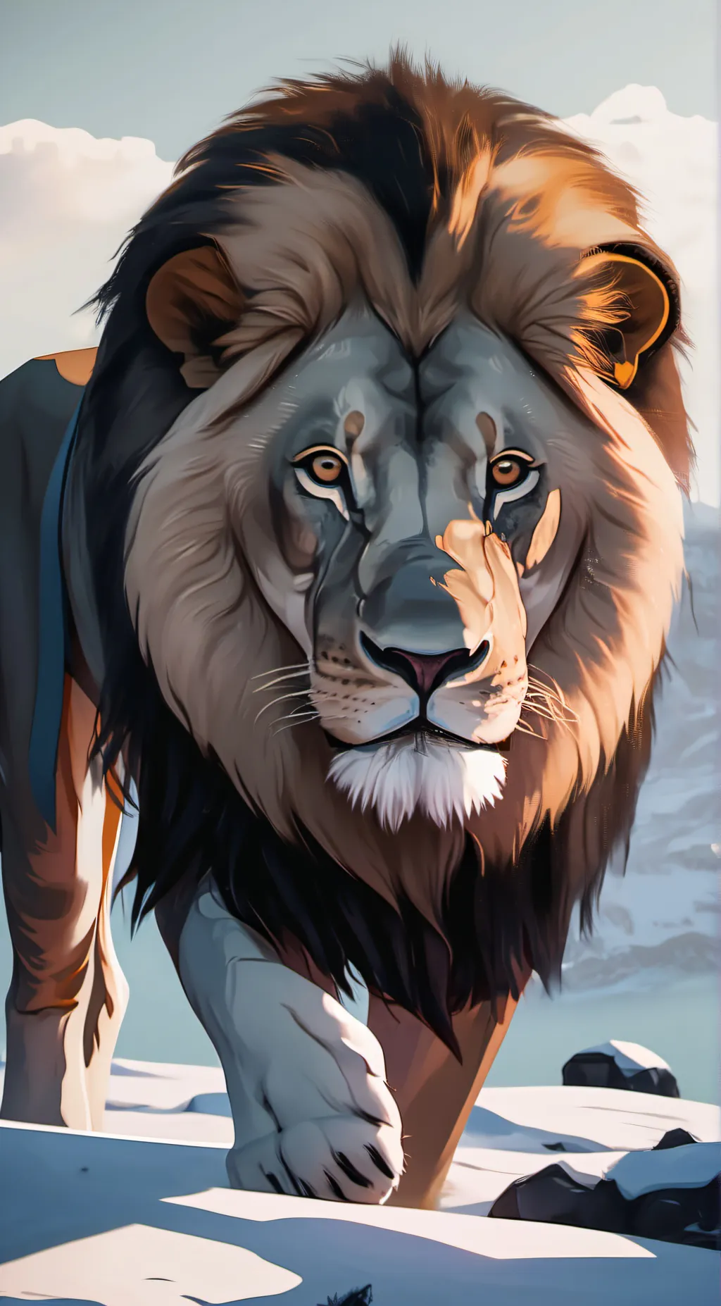 ai character: Spot background