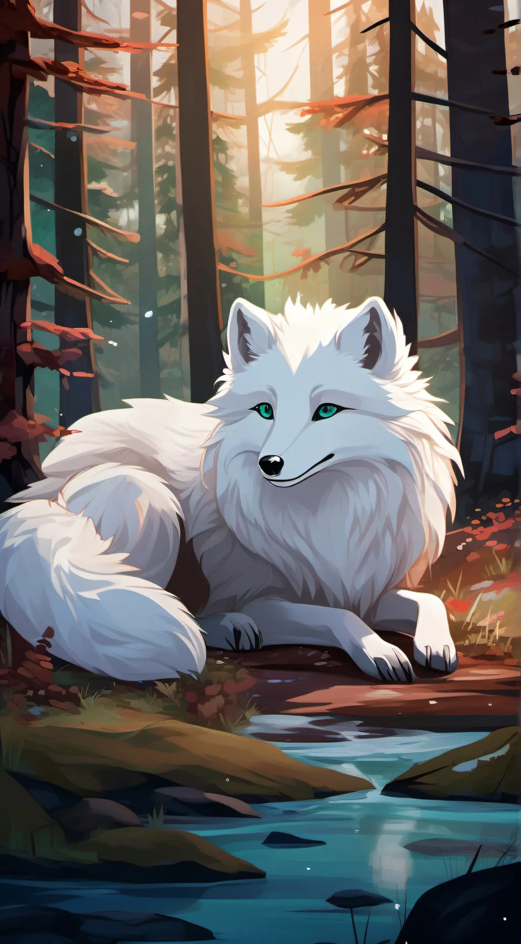 ai character: Maia background