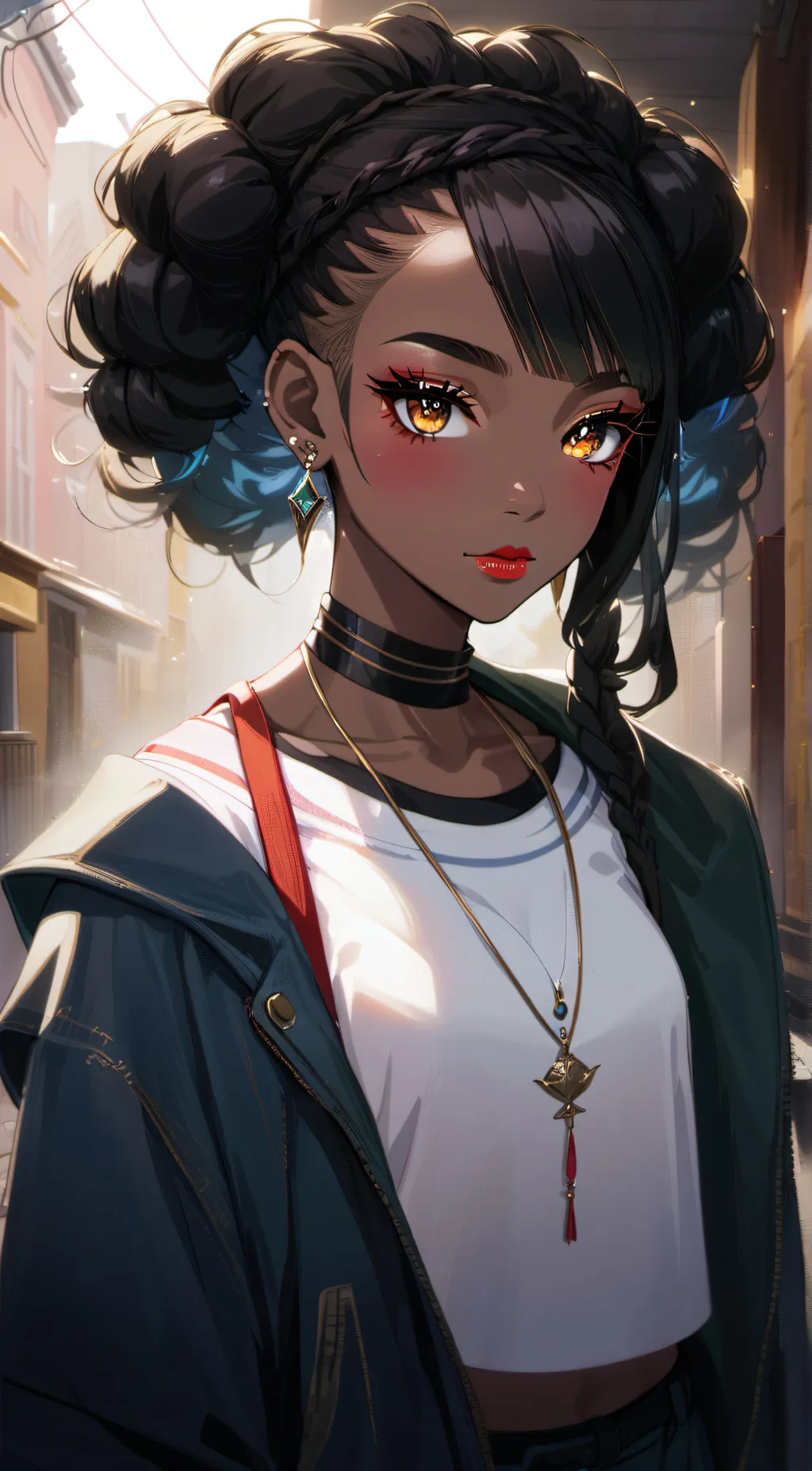 ai character: Jade background