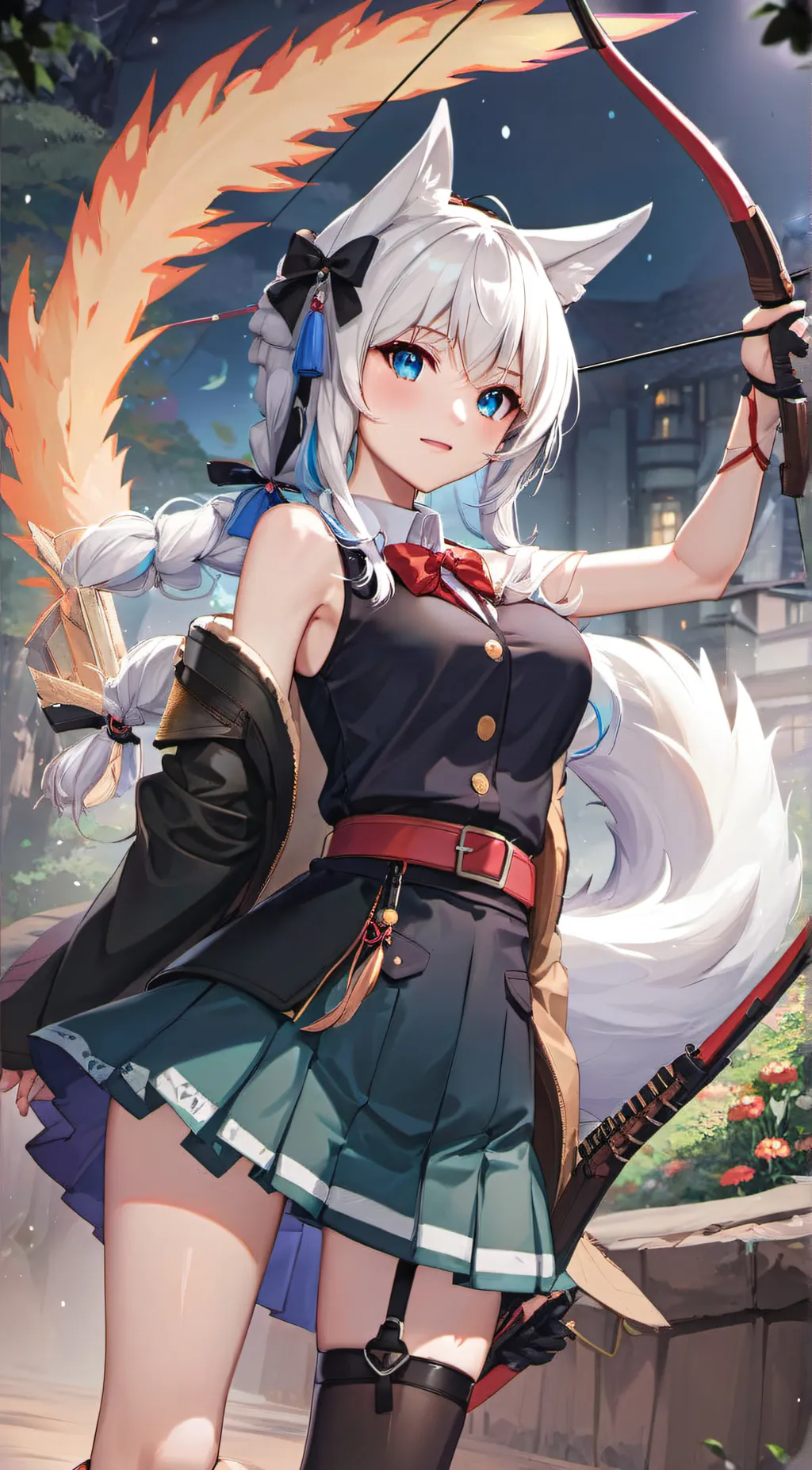 ai character: Nia background