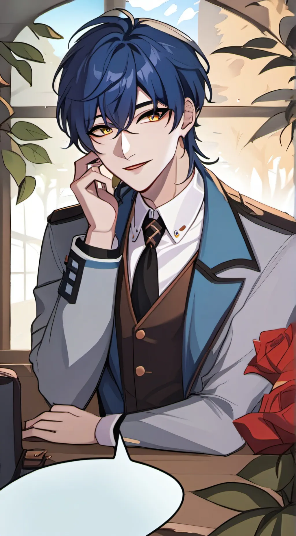 ai character: Liam background