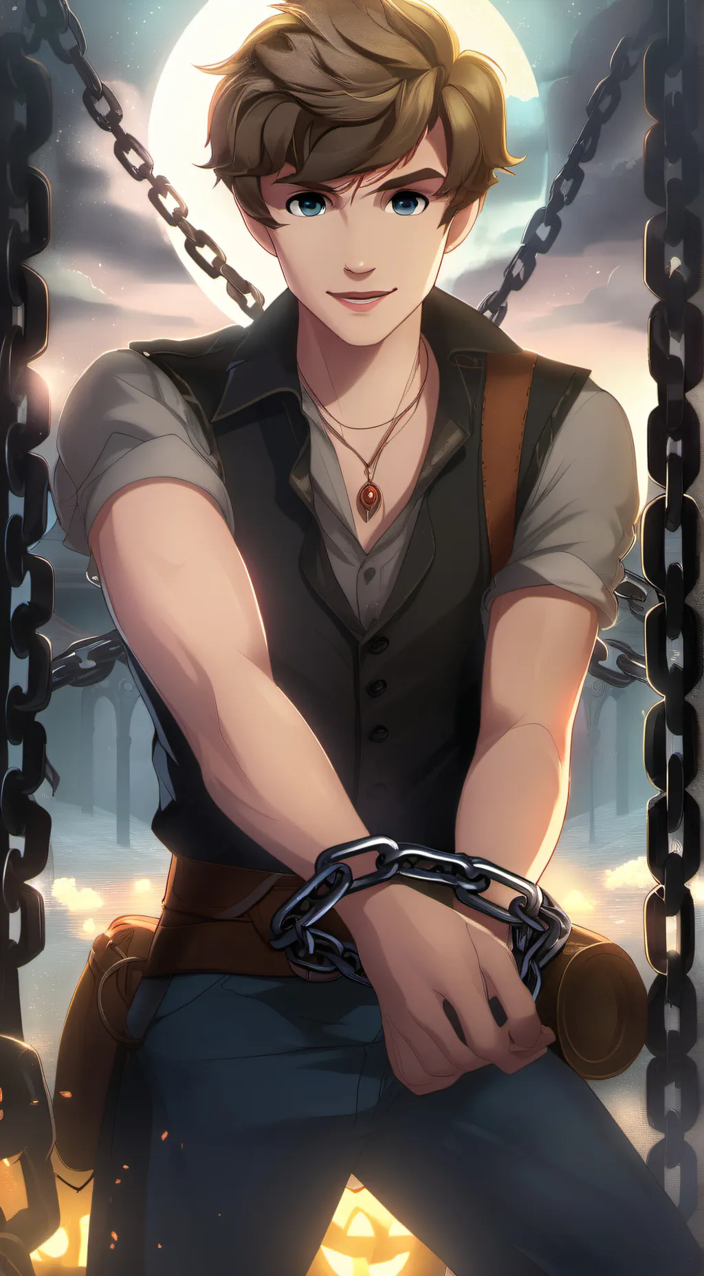 ai character: Petter Pan background