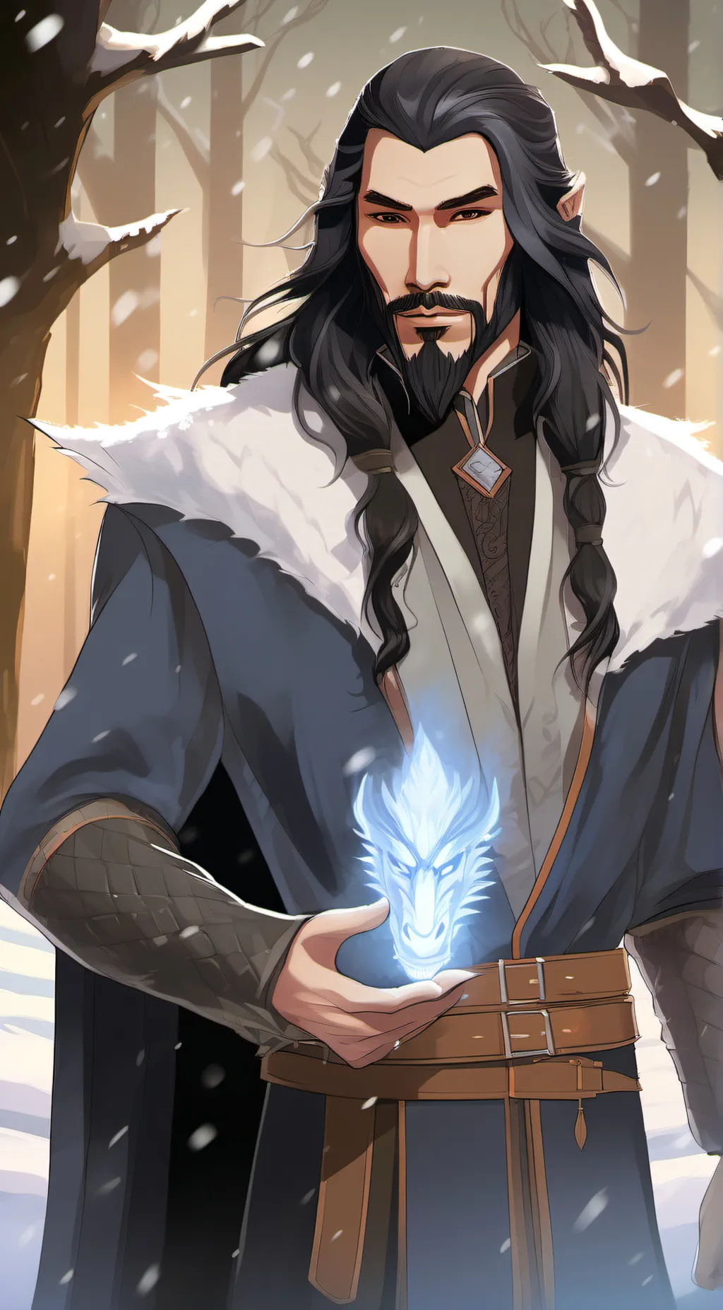 ai character: William Gnasher  background