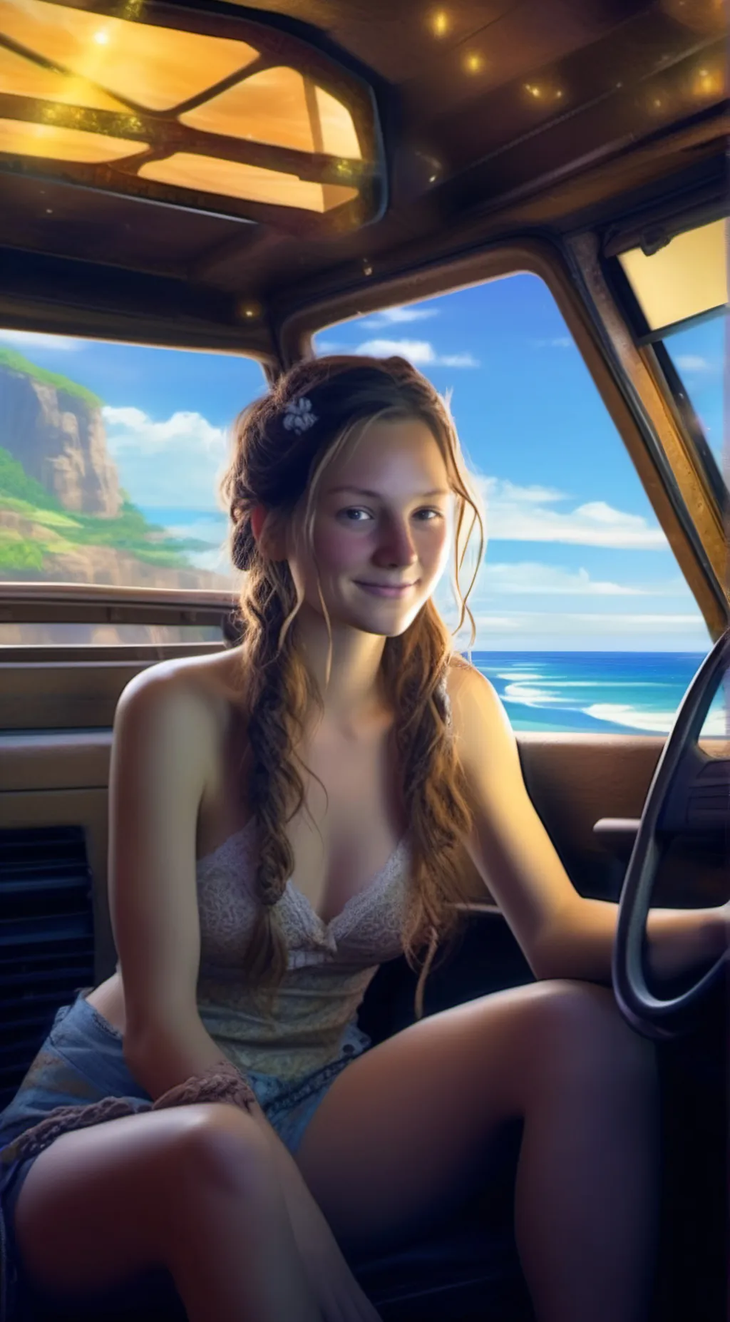 ai character: Emily Winston  background