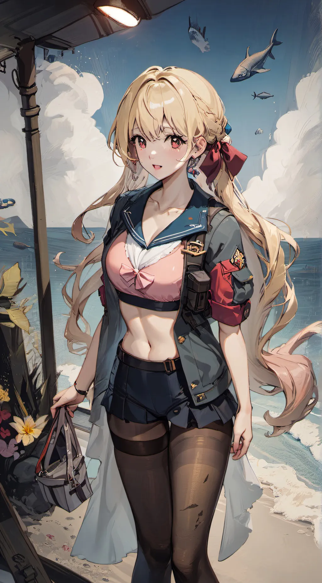 ai character: Hayley  background